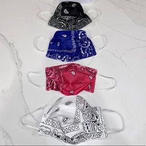Bandana print mask collection